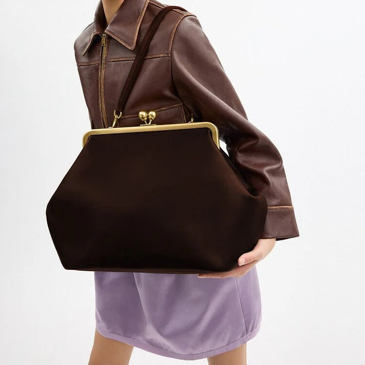 🔥Large Kisslock Frame Bag (Buy 2 Free Shipping)