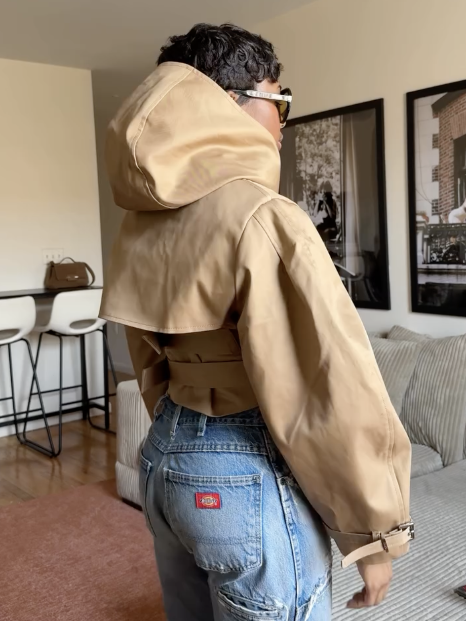 Double-breasted Cotton Jacket