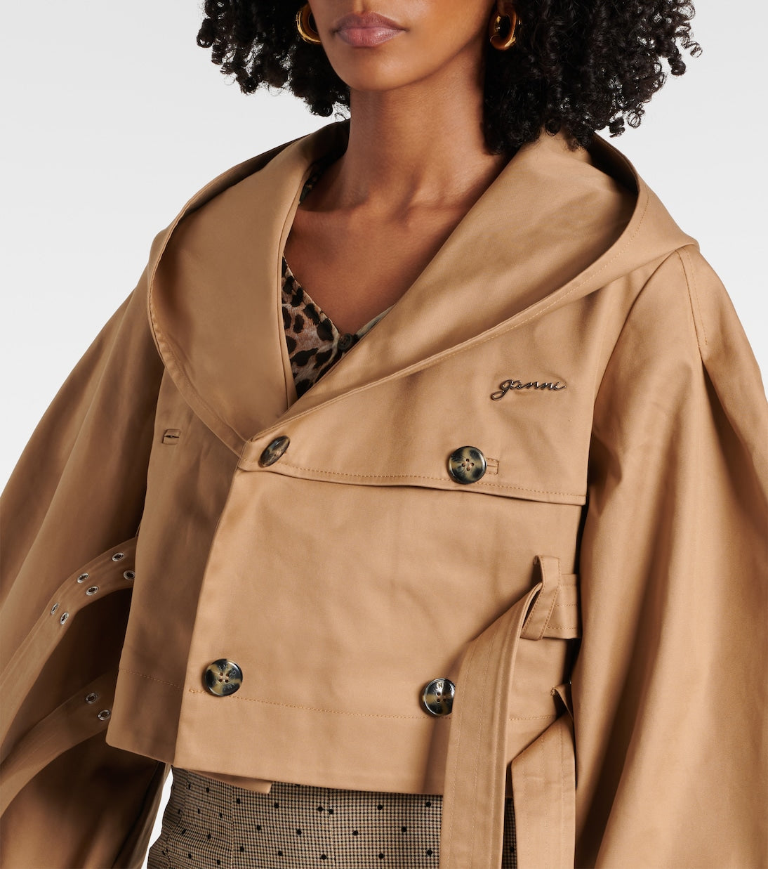 Double-breasted Cotton Jacket