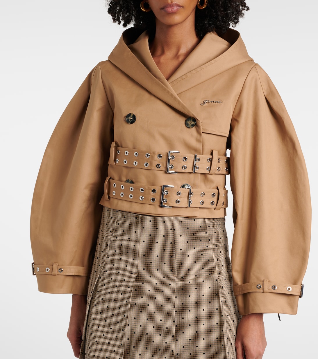 Double-breasted Cotton Jacket