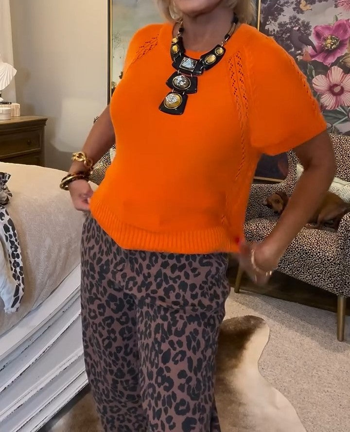 Crochet Boxy Pullover