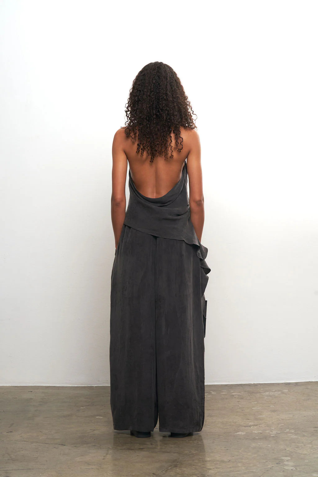 Gray Loose Casual Suit