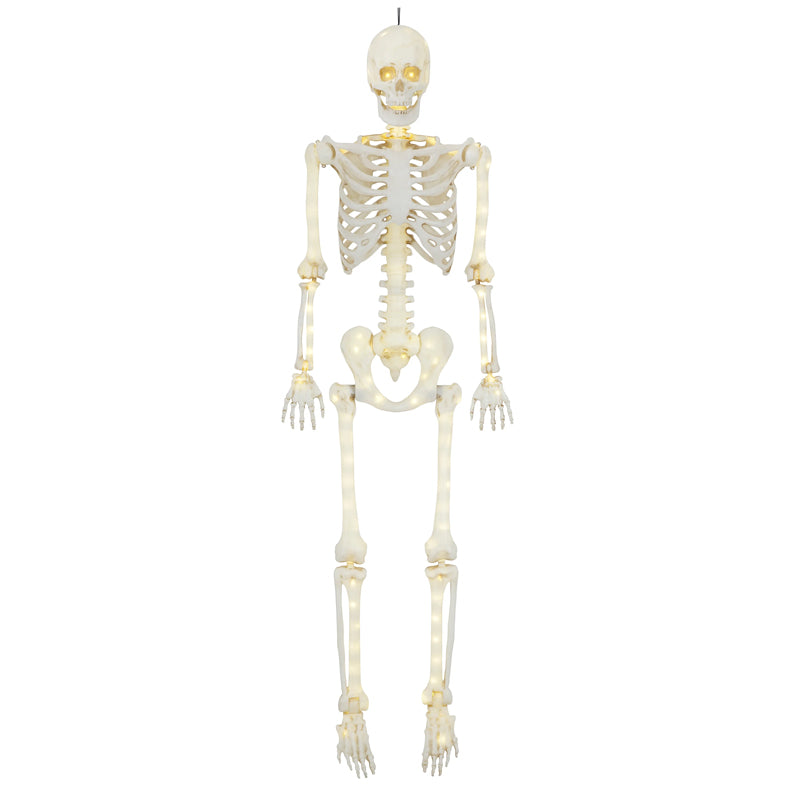 Halloween LED Poseable Skeleton Decoration