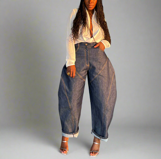 Loose Wide-leg Jeans