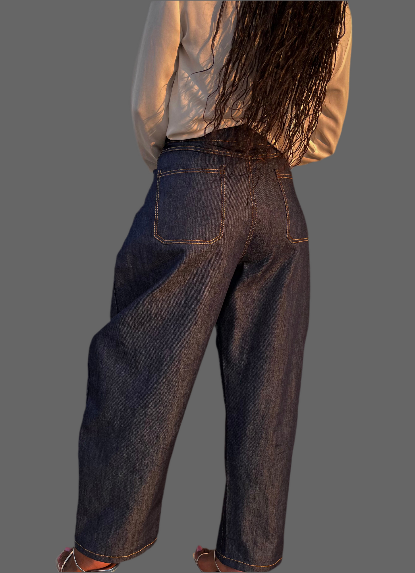 Loose Wide-leg Jeans
