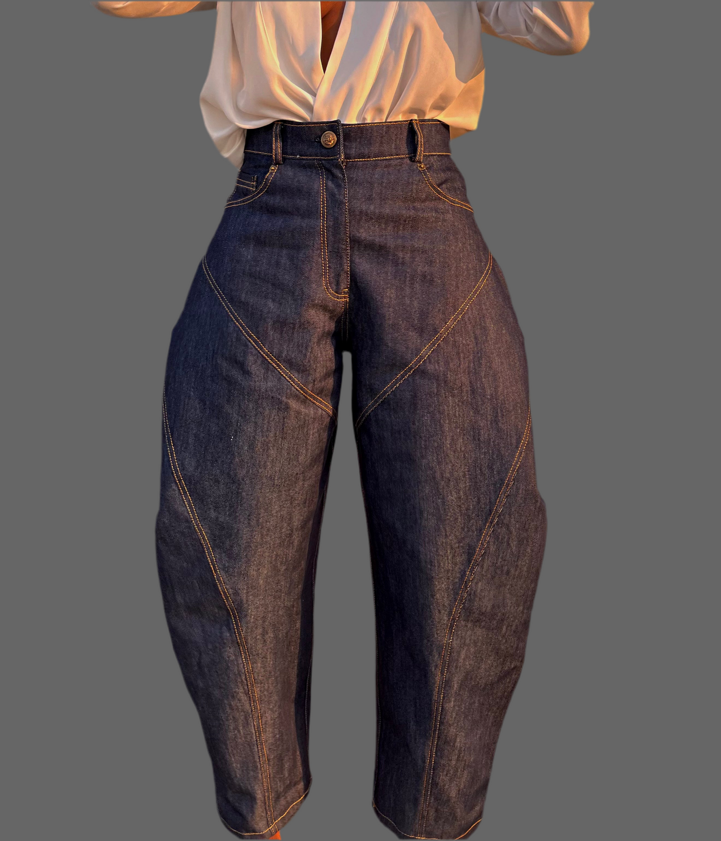 Loose Wide-leg Jeans