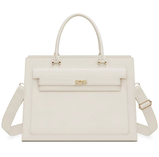 Solid Color Classic Handbag