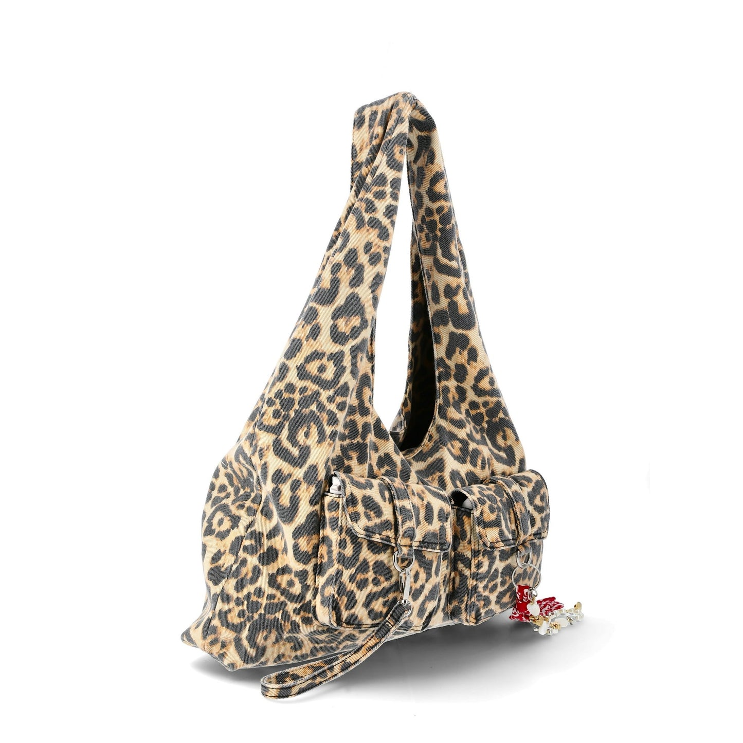 Women's Leopard Print Shoulder Bag