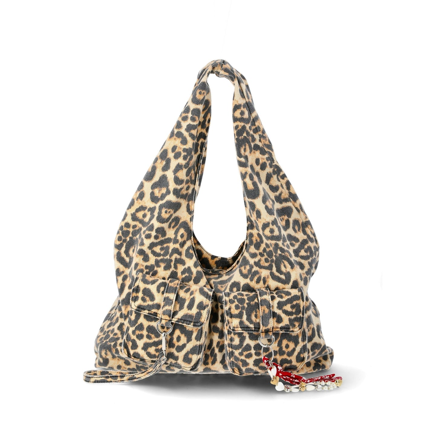 Women's Leopard Print Shoulder Bag