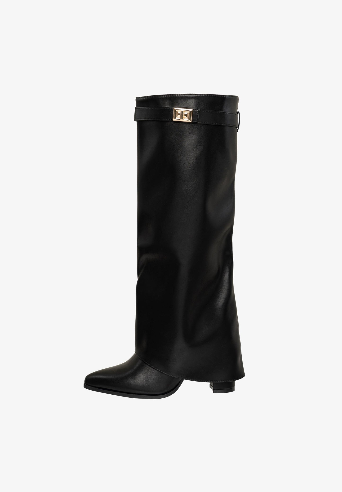 Black Cowboy/Biker boots